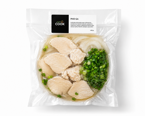 Pho Ga Easy Cook, danie mrożone w opakowaniu